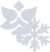 Blush Gardens & Snow icon featuring a flower and snowflake.